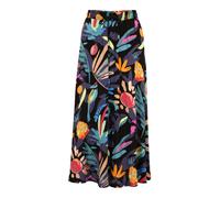 Urban Classics Jupe midi en viscose taille haute pour femme S blackfruity