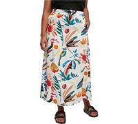 Urban Classics Jupe Mi-Longue Viscose Femme Jupe Longue Noir 100% Viscose