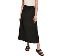 Urban Classics Jupe mi-longue femme 100% viscose Noir 5XL
