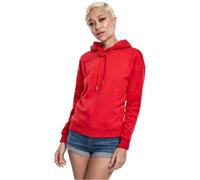 Urban Classics Sweat-shirt basique côtelé – Rouge – Femme XS