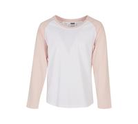 Urban Classics Kids Filles Pull Col Rond Manches Raglan Longues 100% Coton