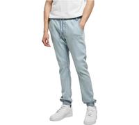 Urban Classics Knitted Denim Jogpants, Pantalons Homme, Lighter Washed,