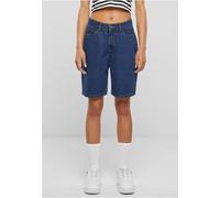 Urban Classics Ladies 90's Bermuda mid indigo washed short - 34