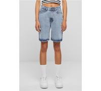 Urban Classics Ladies 90's Bermuda teinté bleu clair délavé - 36