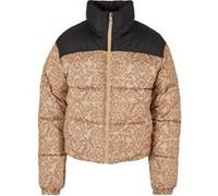 Urban Classics Aop Retro Padded Jacket Beige M Femme