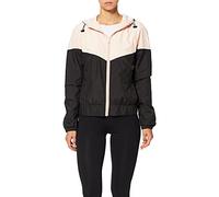 Urban Classics Ladies Arrow Windbreaker Coupe-Vent, Rose Clair/Noir, XL Femme