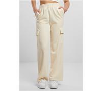 Urban Classics Ladies Baggy Light Terry Sweat Pants whitesand - XXL
