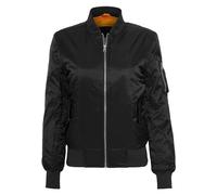 Urban Classics Ladies Basic Bomber Jacket Blouson Femme, Noir (7),34 (Taille Fabricant: XS)