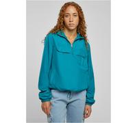 Urban Classics Ladies Basic Pull Over Jacket watergreen - XS