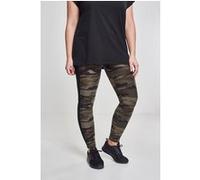 Urban Classics Femme Urban Classics À Rayures pour Femme Leggings, Noir/Gris, M EU