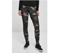 Urban Classics Femme Ladies Camo Tech Mesh Leggings Leggins sculptant, Darkcamo/Blk, XS EU