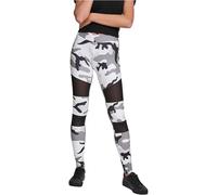 Urban Classics Ladies Camo Tech Mesh Leggings Leggins Sculptant, snowcamo, S Femme