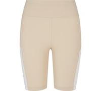 Urban Classics Ladies Color Block Cycle Shorts Softseagrass/white Taille: XXL | Shorts Outlet | Femme | Blanc