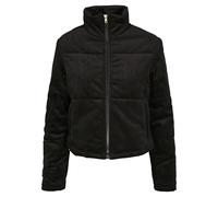 Urban Classics Ladies Corduroy Puffer Jacket Vestes, Black, XS Femme