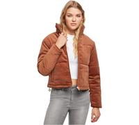 Urban Classics Ladies Corduroy Puffer Jacket Vestes, Toffee, M Femme
