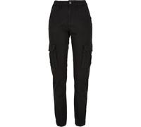 Urban Classics Ladies - Cotton Twill Utility Pantalon noir