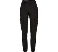 Urban Classics Ladies Cotton Twill Utility Pants Pantalons, Black, 29 Femme