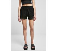 Urban Classics Ladies Crochet Lace Resort Shorts noir - XS