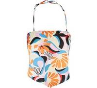 Urban Classics Haut bleu clair / jaune pastel / orange / noir, Taille M