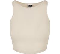 Urban Classics Haut côtelé pour Femme, Coupe Courte, Coupe ajustée, Disponible dans de Nombreuses Couleurs, Tailles XS à 5XL, Softseagrass, 5XL