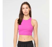 Urban Classics Ladies Cropped Rib Top Femme Tops Pourpre Taille S Vêtements