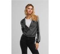 Urban Classics Ladies Cropped Track Jacket Magnet - L