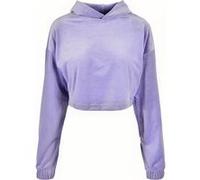 Urban Classics Ladies Cropped Velvet Oversized Hoody Lavender Taille: XXL | Sweatshirts à capuche Outlet | Femme