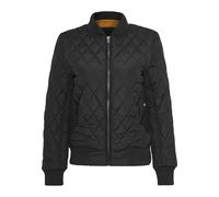 Urban Classics - Blouson femme Diamond Quilt en nylon - Noir XL