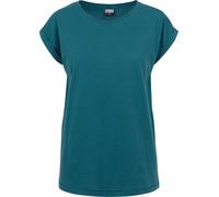 Urban Classics Ladies - EXTENDED SHOULDER Shirt teal - S