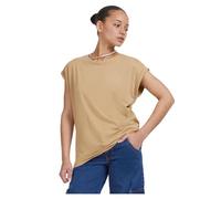 Urban Classics Ladies Extended Shoulder Tee T-Shirt, Beige Union, S Femmes
