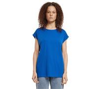 Urban Classics Ladies Extended Shoulder Tee T-Shirt, Sporty Blue, XS Femme