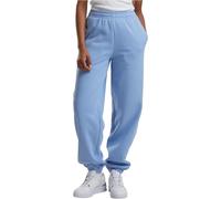 Urban Classics Pantalon de jogging Fluffy femme Bleu Poudre Taille M