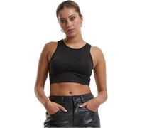 Urban Classics T-shirt court TB6990-ladies – pailleté – Noir 4XL Femmes