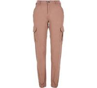 Urban Classics Ladies High Waist Cargo Pants Duskrose Taille: 26 | Pantalons Cargo Outlet | Femme