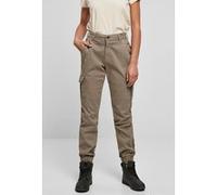 Urban Classics Ladies High Waist Cargo Pants Softtaupe Taille: 29 | Pantalons cargo Outlet | Femme |