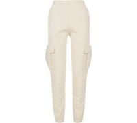 Urban Classics Ladies High Waist Cargo Sweat Pants Whitesand Taille: L | Pantalons cargo Outlet | Femme | Blanche