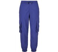 Urban Classics Ladies High Waist Crinkle Nylon Cargo Pants Bluepurple Taille: M | Pantalons Cargo Outlet | Femme | Bleu