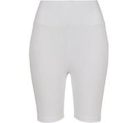 Urban Classics Ladies High Waist Cycle Shorts White Taille: M | Shorts de Sport Outlet | Femme | Blanche