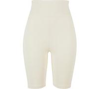 Urban Classics Ladies High Waist Cycle Shorts Whitesand Taille: S | Shorts de Sport Outlet | Femme | Blanche