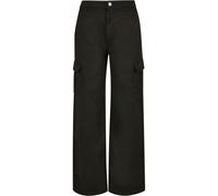 Urban Classics Ladies - High Waist Straight Cargo Pantalon