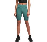 Urban Classics Ladies High Waist Tech Mesh Cycle Shorts, paleleaf, S Homme
