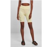 Urban Classics Ladies High Waist Tech Mesh Cycle Shorts Softyellow Taille: XS | Shorts de Sport Outlet | Femme | Jaune