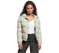 Urban Classics Ladies Hooded Puffer Jacket Femme Veste mi-saison noir