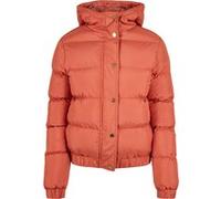 Urban Classics Ladies Hooded Puffer Jacket Redearth Taille: 4XL | Vestes d'hiver Outlet | Femme | Rouge