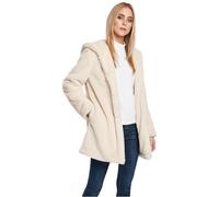 Urban Classics Hooded Teddy Coat Jacket Blanc 2XL Femme