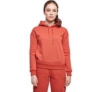 Urban Classics Ladies Hoody Sweatshirt Capuche, Rouge, 4XL Femme