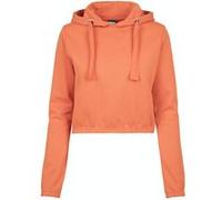 Urban Classics Ladies Interlock Short Hoody Rust Orange Taille: XL | Sweatshirts à capuche Outlet | Femme | Marron