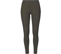 Urban Classics Ladies Jacquard Camo Striped Leggings Darkolive/blackcamo Taille: S | Leggings Outlet | Femme | Noir
