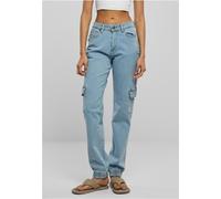 Urban Classics Ladies - Jean cargo en denim extensible - W29