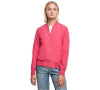 Urban Classics Ladies Light Bomber Jacket, Jacket Femme, Hibiskus Pink,
